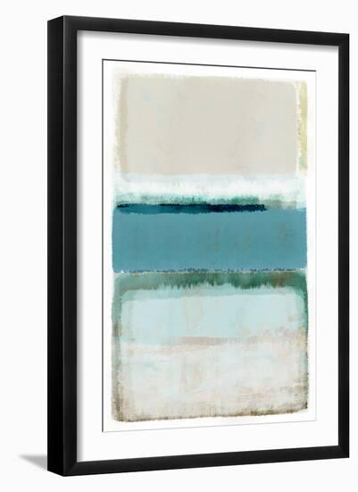 Havana Blue III-Flora Kouta-Framed Art Print