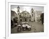 Havana, Cafe in Plaza De La Catedral, Havana, Cuba-Paul Harris-Framed Photographic Print