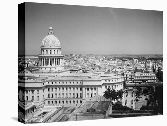 Havana Capitol Area-Philip Gendreau-Stretched Canvas