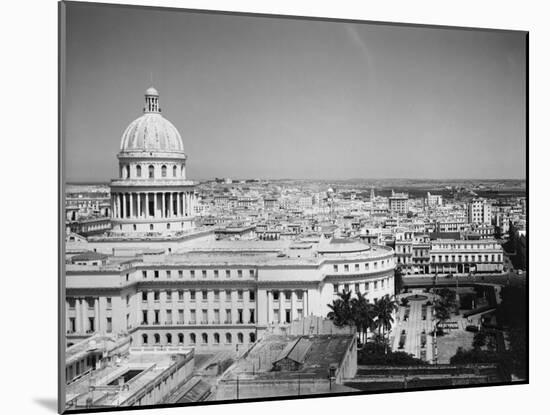 Havana Capitol Area-Philip Gendreau-Mounted Photographic Print