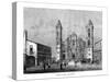 Havana Cathedral, Cuba, 19th Century-Navlet-Stretched Canvas