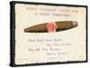 Havana Cigar, Christmas Card-null-Stretched Canvas