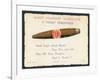 Havana Cigar, Christmas Card-null-Framed Giclee Print