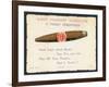 Havana Cigar, Christmas Card-null-Framed Giclee Print