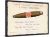 Havana Cigar, Christmas Card-null-Stretched Canvas
