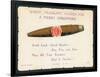 Havana Cigar, Christmas Card-null-Framed Giclee Print