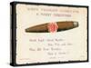 Havana Cigar, Christmas Card-null-Stretched Canvas