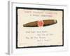 Havana Cigar, Christmas Card-null-Framed Giclee Print