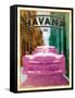 Havana Cover-Jace Grey-Framed Stretched Canvas