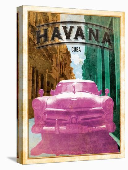 Havana Cover-Jace Grey-Stretched Canvas