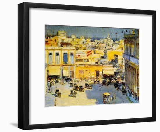 Havana, Cuba, 1895-Childe Hassam-Framed Giclee Print