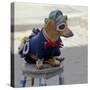 Havana, Cuba. Dog dressed-up-Marilyn Parver-Stretched Canvas