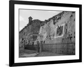 Havana, Cuba, Execution Wall in Cabanas-null-Framed Photo