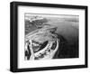 Havana, Cuba Harbor with part of Morro Castle Photograph - Havana, Cuba-Lantern Press-Framed Art Print