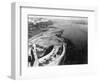 Havana, Cuba Harbor with part of Morro Castle Photograph - Havana, Cuba-Lantern Press-Framed Art Print