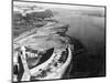 Havana, Cuba Harbor with part of Morro Castle Photograph - Havana, Cuba-Lantern Press-Mounted Art Print