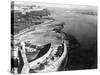 Havana, Cuba Harbor with part of Morro Castle Photograph - Havana, Cuba-Lantern Press-Stretched Canvas