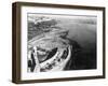 Havana, Cuba Harbor with part of Morro Castle Photograph - Havana, Cuba-Lantern Press-Framed Art Print