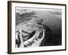 Havana, Cuba Harbor with part of Morro Castle Photograph - Havana, Cuba-Lantern Press-Framed Art Print