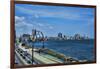 Havana, Cuba. Malecon along water-Bill Bachmann-Framed Photographic Print