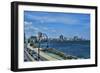 Havana, Cuba. Malecon along water-Bill Bachmann-Framed Photographic Print