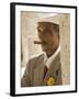 Havana, Cuban Man, Plaza De La Catedral, Havana, Cuba-Paul Harris-Framed Photographic Print