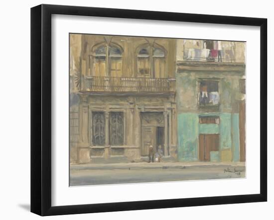 Havana House Front, 2010-Julian Barrow-Framed Giclee Print