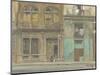 Havana House Front, 2010-Julian Barrow-Mounted Giclee Print