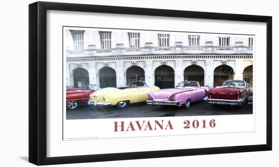Havana I, 2016-K^ Lowenkron-Framed Art Print
