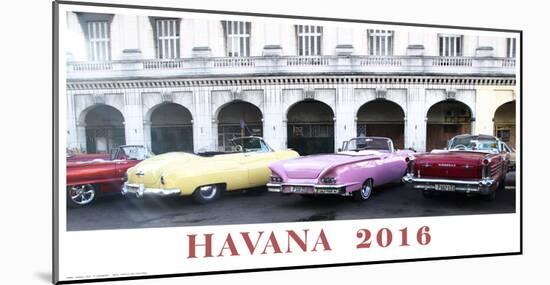 Havana I, 2016-K^ Lowenkron-Mounted Art Print