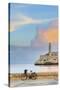 Havana Lighthouse-Alan Copson-Stretched Canvas