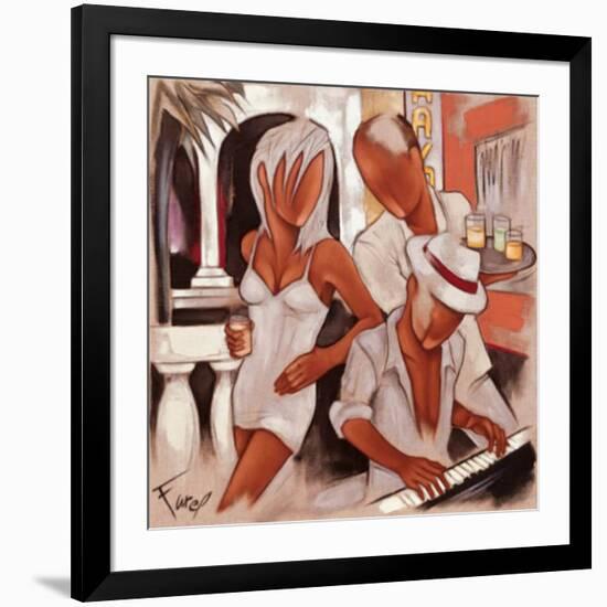 Havana Piano-Pierre Farel-Framed Art Print