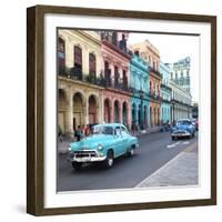 Havana Rainbow Houses-K. Lowenkron-Framed Photographic Print