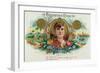 Havana Rose Brand Cigar Box Label-Lantern Press-Framed Art Print