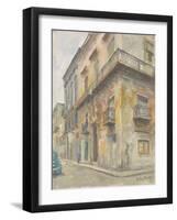 Havana Street Corner, 2010-Julian Barrow-Framed Giclee Print