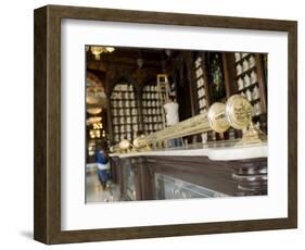 Havana, Traditional Pharmacy, Taquechel on Calle Obispo, Havana Vieja, Cuba, Cuba-Paul Harris-Framed Photographic Print