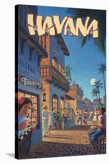 Havana-Kerne Erickson-Stretched Canvas