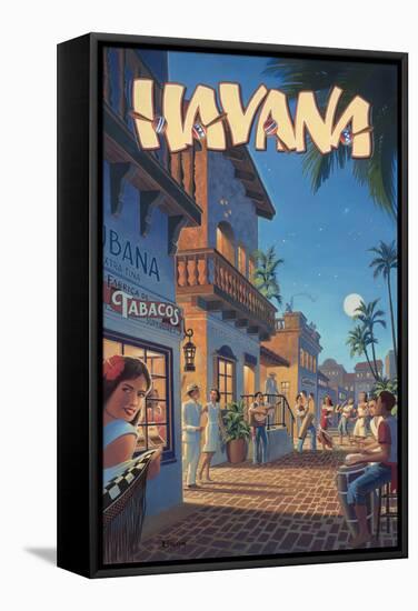 Havana-Kerne Erickson-Framed Stretched Canvas