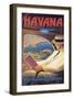 Havana-Kerne Erickson-Framed Premium Giclee Print