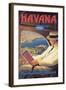 Havana-Kerne Erickson-Framed Art Print