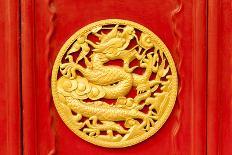 Imperial Dragons in Forbidden City, Shenyang China-Havanaman-Framed Stretched Canvas
