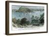 Havannah Harbour, Showing Where the Fifty Invaders Were Shot, Cuba, C1880-null-Framed Giclee Print