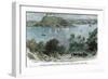 Havannah Harbour, Showing Where the Fifty Invaders Were Shot, Cuba, C1880-null-Framed Giclee Print