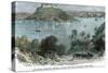 Havannah Harbour, Showing Where the Fifty Invaders Were Shot, Cuba, C1880-null-Stretched Canvas