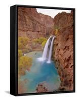 Havasu Falls, Arizona, USA-Gavin Hellier-Framed Stretched Canvas