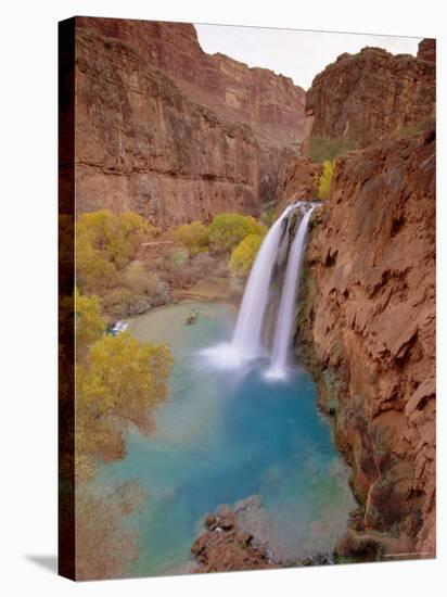 Havasu Falls, Arizona, USA-Gavin Hellier-Stretched Canvas