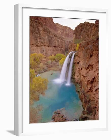 Havasu Falls, Arizona, USA-Gavin Hellier-Framed Photographic Print