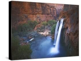 Havasu Falls, Grand Canyon, Arizona, USA-Charles Gurche-Stretched Canvas
