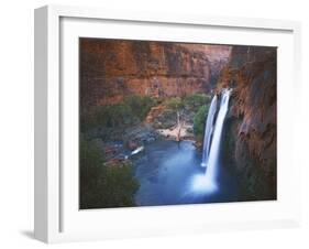 Havasu Falls, Grand Canyon, Arizona, USA-Charles Gurche-Framed Premium Photographic Print