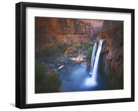 Havasu Falls, Grand Canyon, Arizona, USA-Charles Gurche-Framed Photographic Print